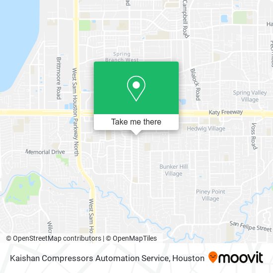 Mapa de Kaishan Compressors Automation Service