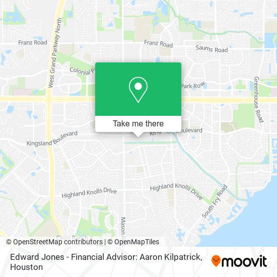 Edward Jones - Financial Advisor: Aaron Kilpatrick map