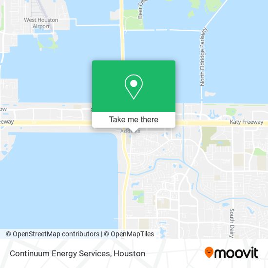 Continuum Energy Services map