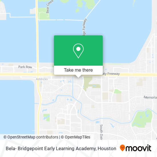 Mapa de Bela- Bridgepoint Early Learning Academy