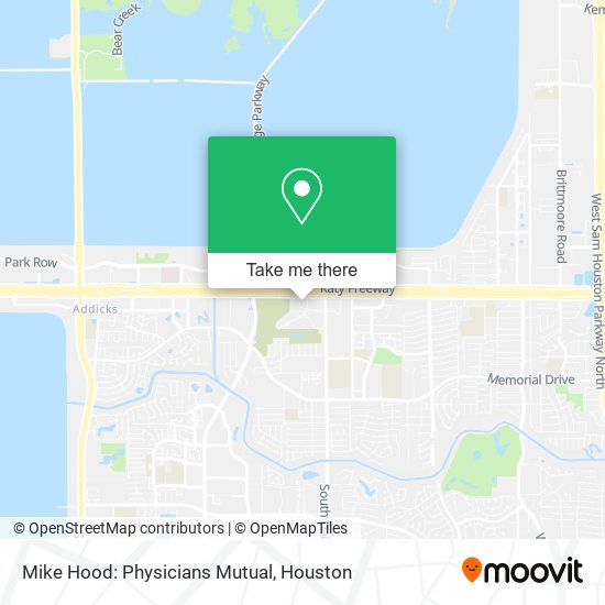 Mike Hood: Physicians Mutual map