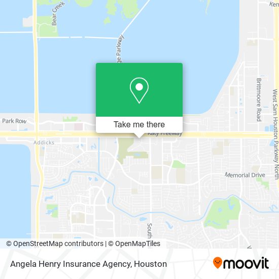 Angela Henry Insurance Agency map