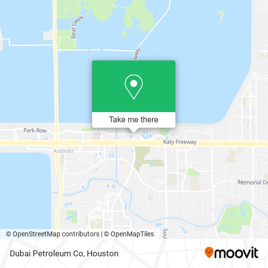 Dubai Petroleum Co map