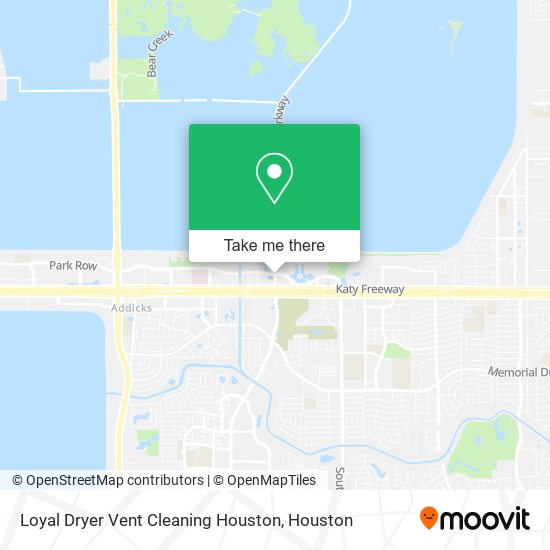 Loyal Dryer Vent Cleaning Houston map