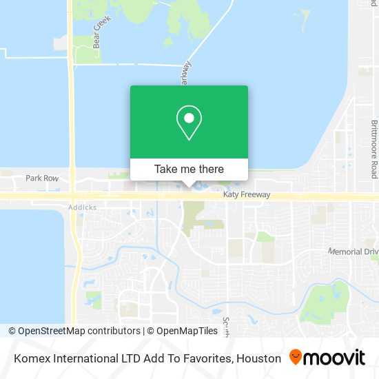 Mapa de Komex International LTD Add To Favorites