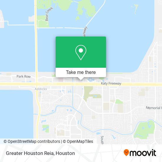 Mapa de Greater Houston Reia