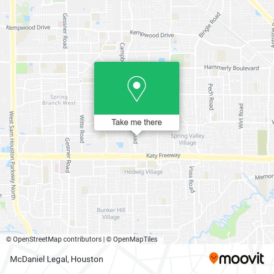 McDaniel Legal map