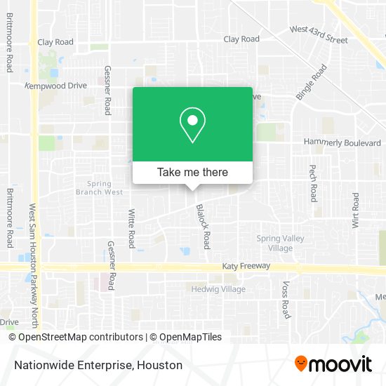 Nationwide Enterprise map