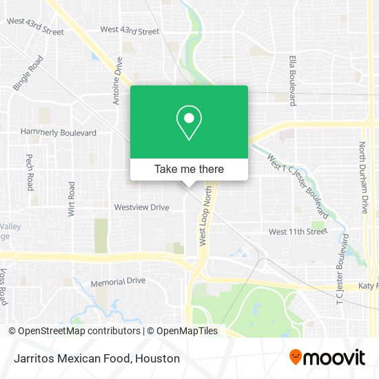 Jarritos Mexican Food map