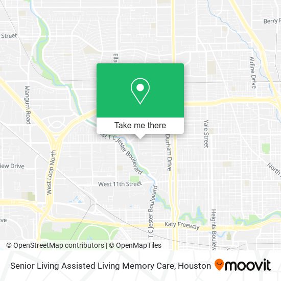 Senior Living Assisted Living Memory Care map