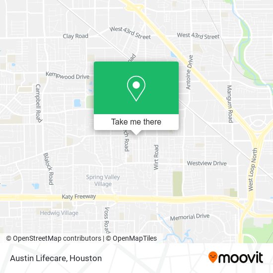 Austin Lifecare map