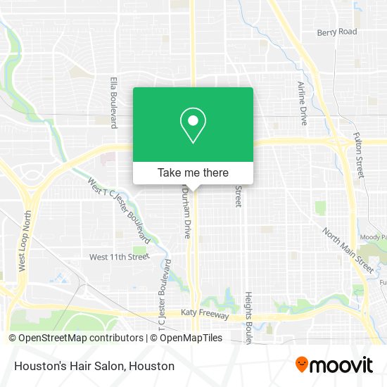 Mapa de Houston's Hair Salon