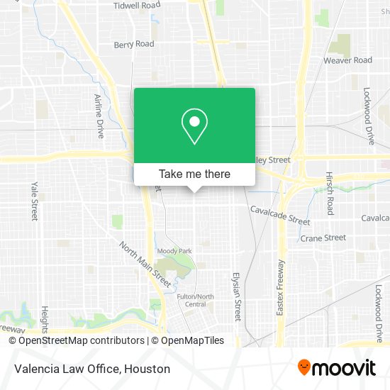 Valencia Law Office map