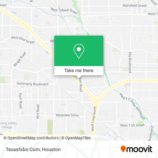 Mapa de Texasfsbo.Com