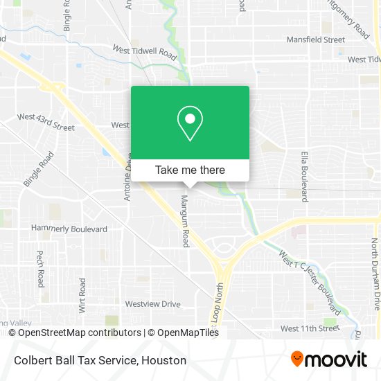 Colbert Ball Tax Service map
