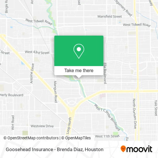 Goosehead Insurance - Brenda Diaz map