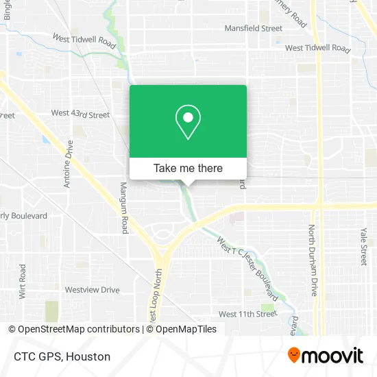 CTC GPS map