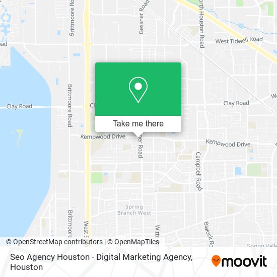 Seo Agency Houston - Digital Marketing Agency map