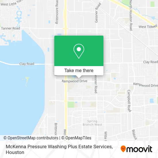 McKenna Pressure Washing Plus Estate Services map