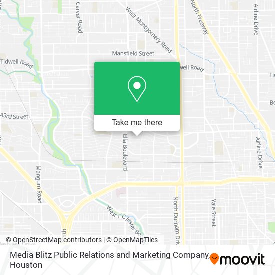 Media Blitz Public Relations and Marketing Company map