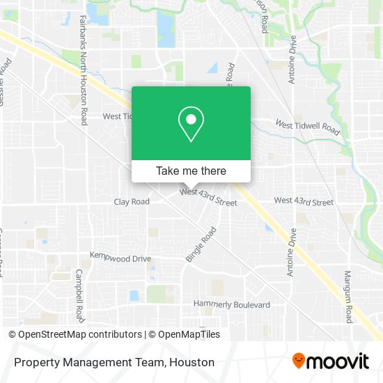 Mapa de Property Management Team