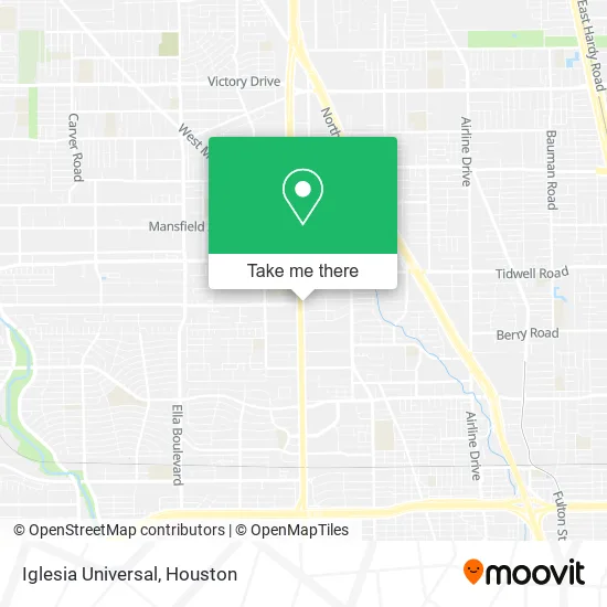 Iglesia Universal map