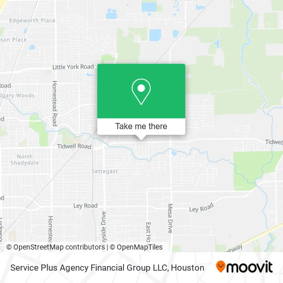 Service Plus Agency Financial Group LLC map