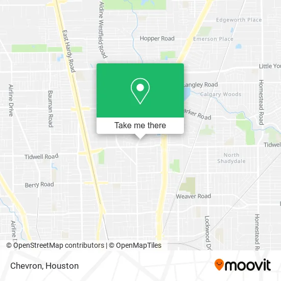 Mapa de Chevron