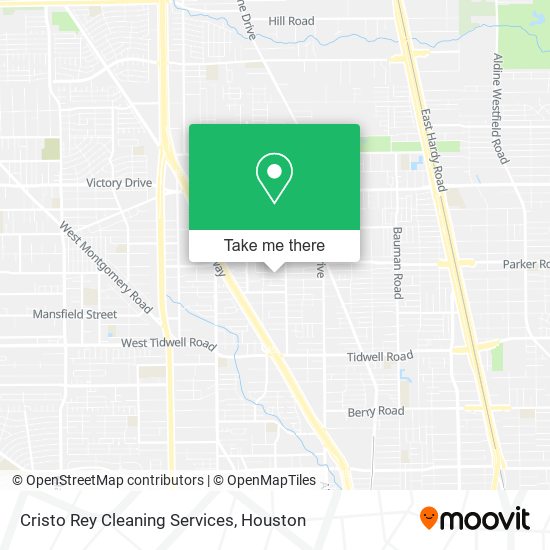 Mapa de Cristo Rey Cleaning Services