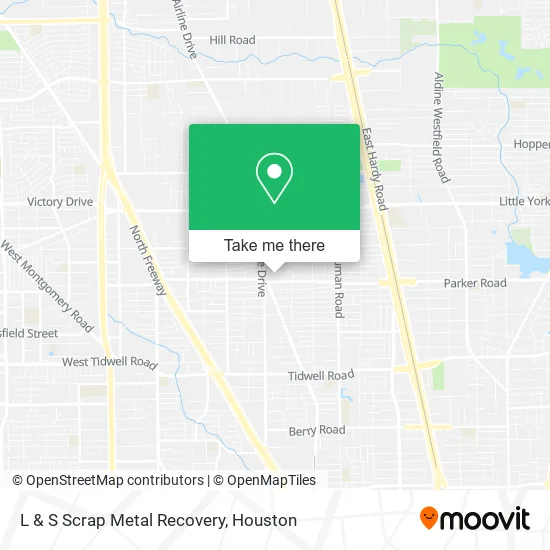 Mapa de L & S Scrap Metal Recovery