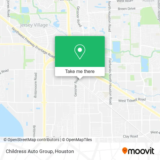 Childress Auto Group map