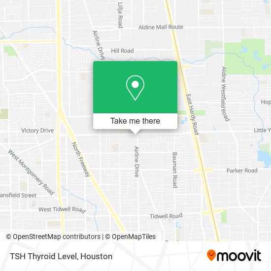 TSH Thyroid Level map