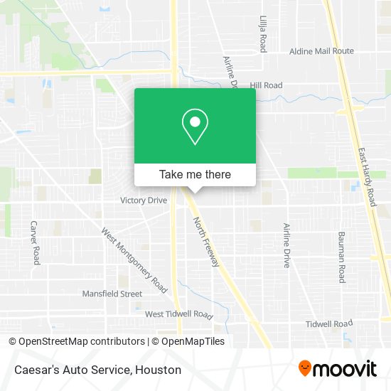 Mapa de Caesar's Auto Service