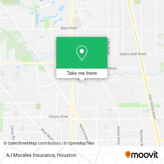 Mapa de AJ Morales Insurance