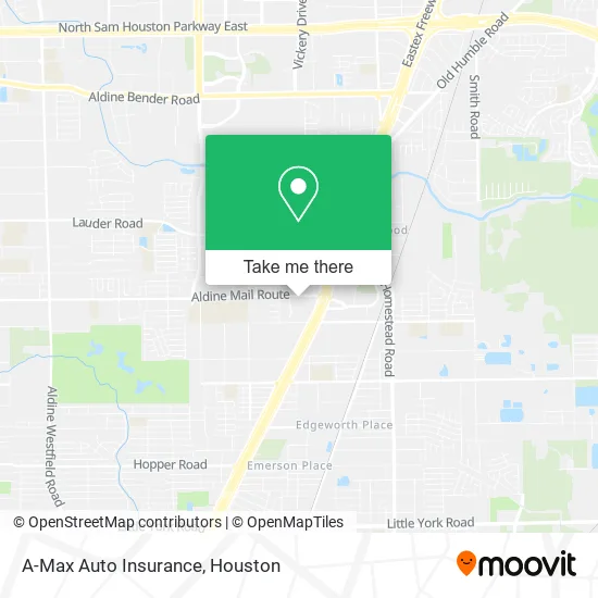 A-Max Auto Insurance map