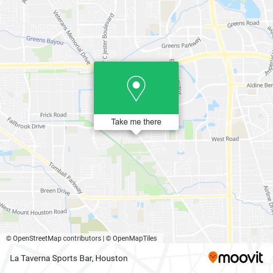 Mapa de La Taverna Sports Bar