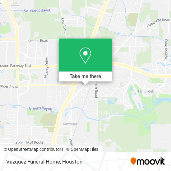 Mapa de Vazquez Funeral Home