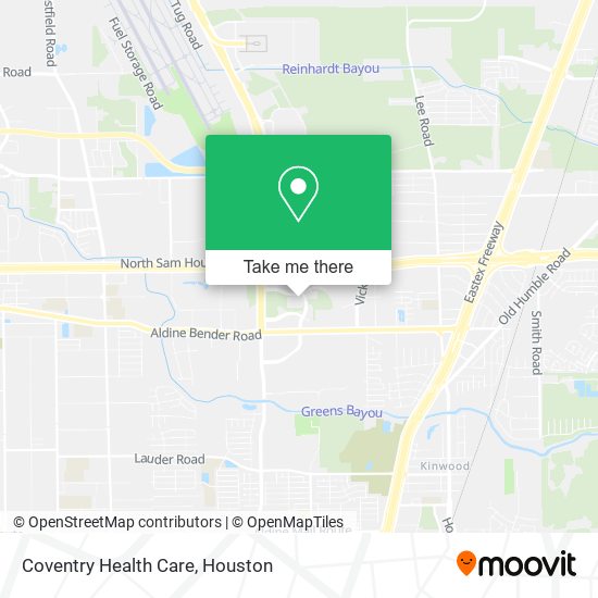 Coventry Health Care map