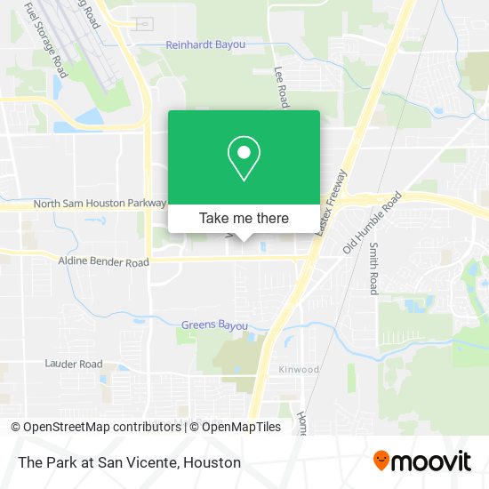 The Park at San Vicente map