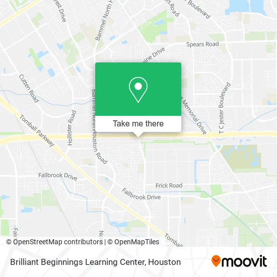 Brilliant Beginnings Learning Center map