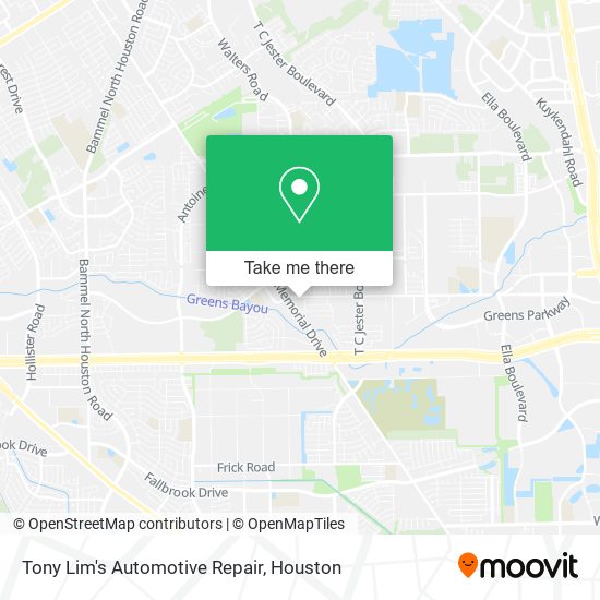 Mapa de Tony Lim's Automotive Repair