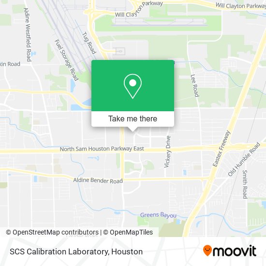 Mapa de SCS Calibration Laboratory