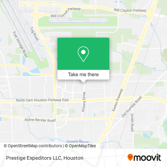 Prestige Expeditors LLC map