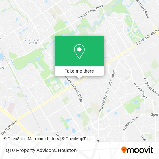 Q10 Property Advisors map