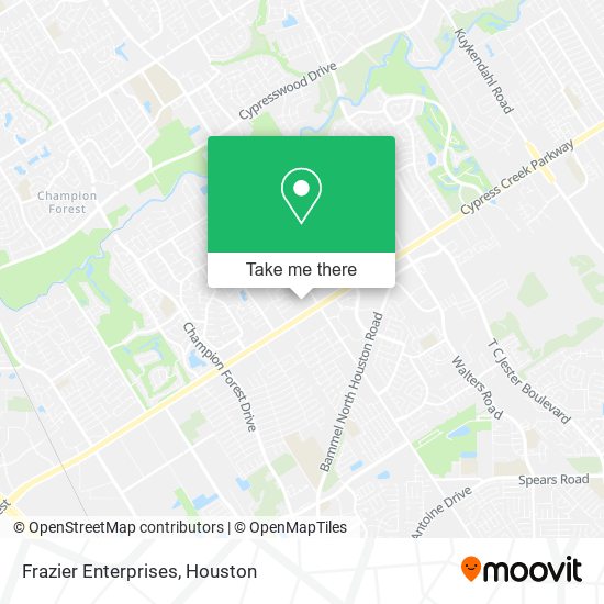 Frazier Enterprises map