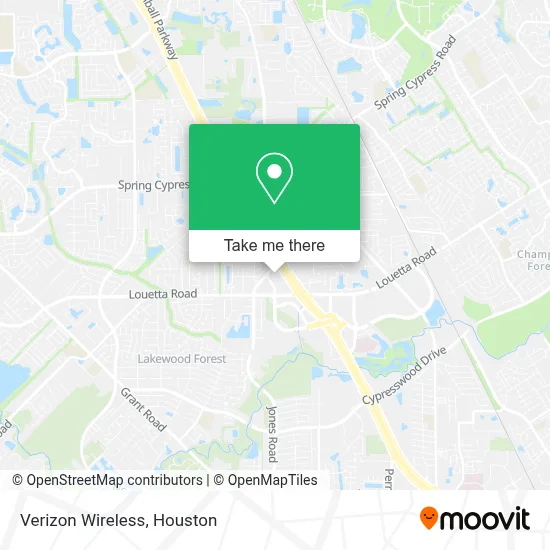 Verizon Wireless map