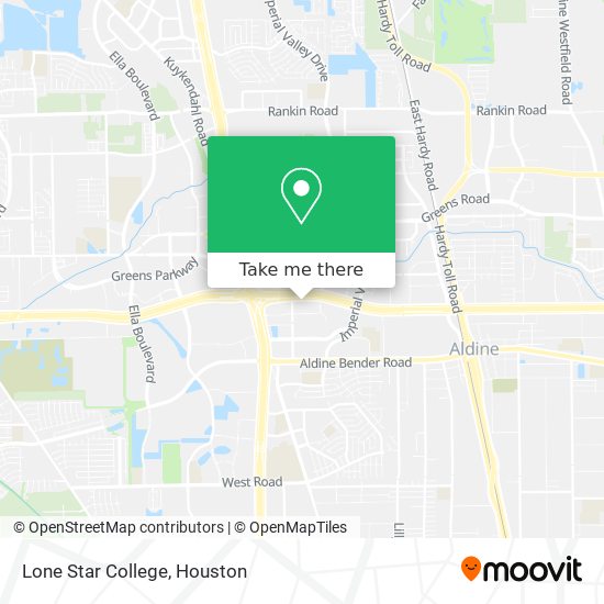 Lone Star College map