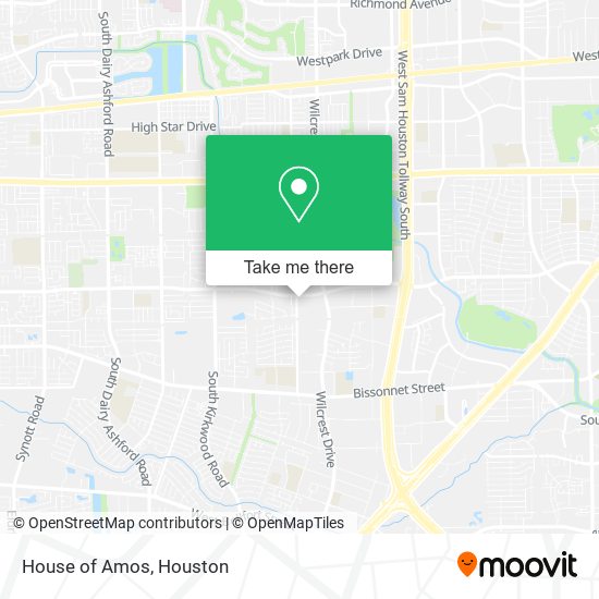 Mapa de House of Amos