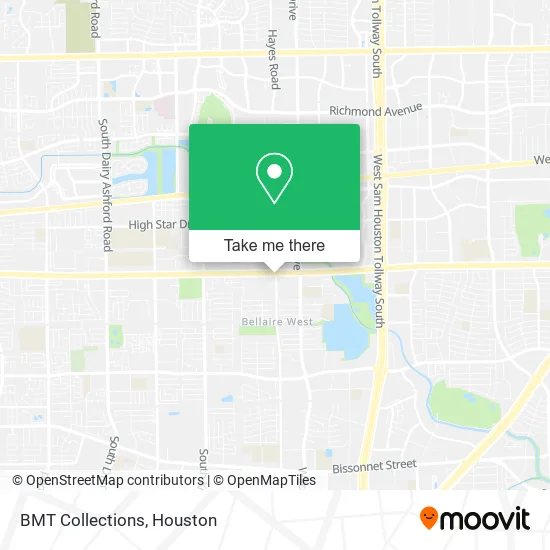 BMT Collections map
