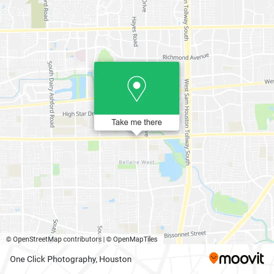 One Click Photography map